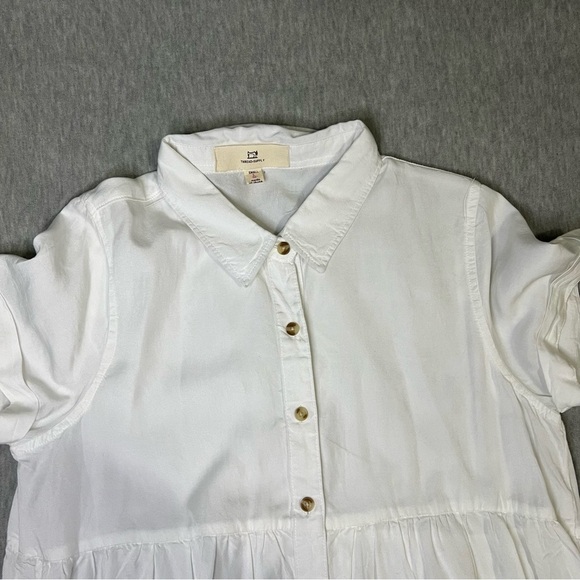 Thread & Supply White Buttoned Midi Sundress - Picture 3 of 5